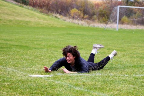 Zach Bornhoft at the Holy Family senior retreat. Katherine Wise- The Phoenix. 