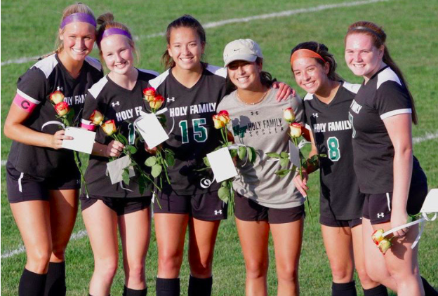 Holy Family Girls Soccer Senior Night