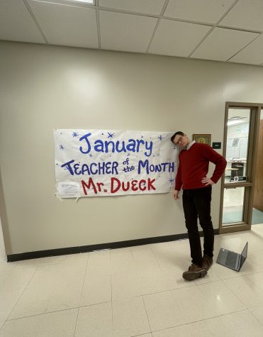 January Teacher of the Month- Mr. Dueck Who is He?